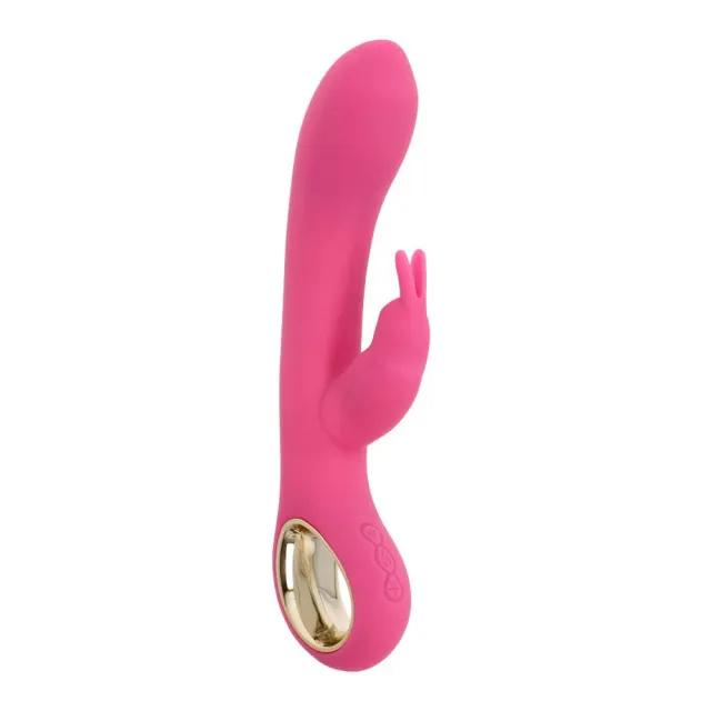 Вибратор-кролик Toyz4lovers Riscaldante Handy Grip Hot, 19 см (розовый)