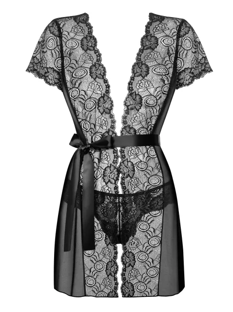Obsessive Alluria - Koronkowy zestaw, S/M