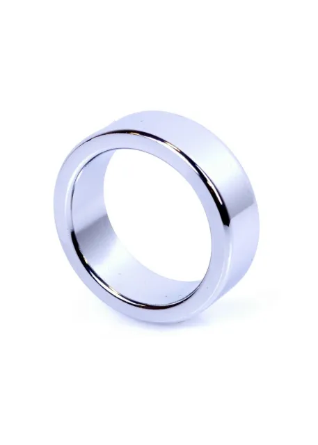 Эрекционное кольцо B - Series HeavyFun Metal Cock Ring Small, 4.5 см (серебристый)