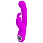 Pretty Love Lamar - Wibrator królik, Fioletowy, 22 cm