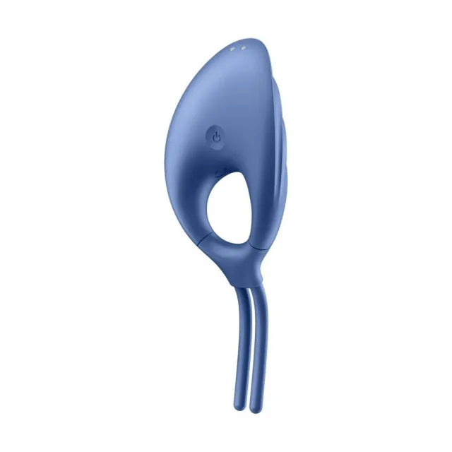 Виброкольцо Satisfyer Swordsman, 14.2 см (синий)