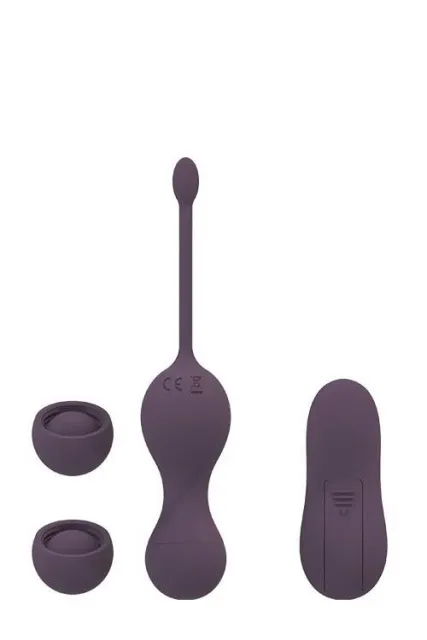Вагінальні кульки Dream Toys Royal Fantasies Iduna, 16 см (фіолетовий)