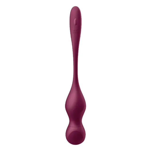 Вагинальные шарики Satisfyer Love Birds Vary, 22.2 (бордовый)