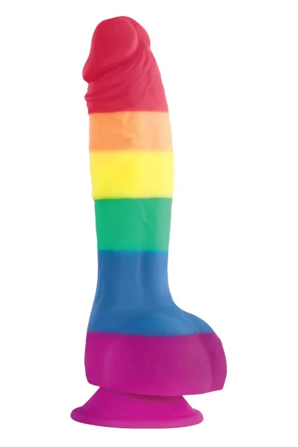 Фаллоимитатор Colours Pride Edition 6 Inch, 21 см (радужный)