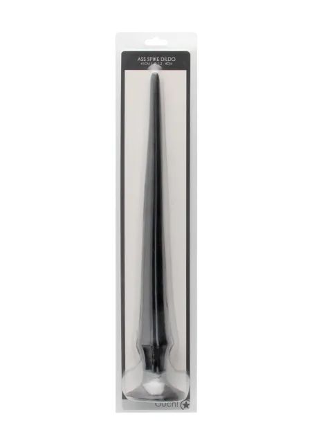 Ouch! Ass Spike - Dildo, Czarny, 42 cm