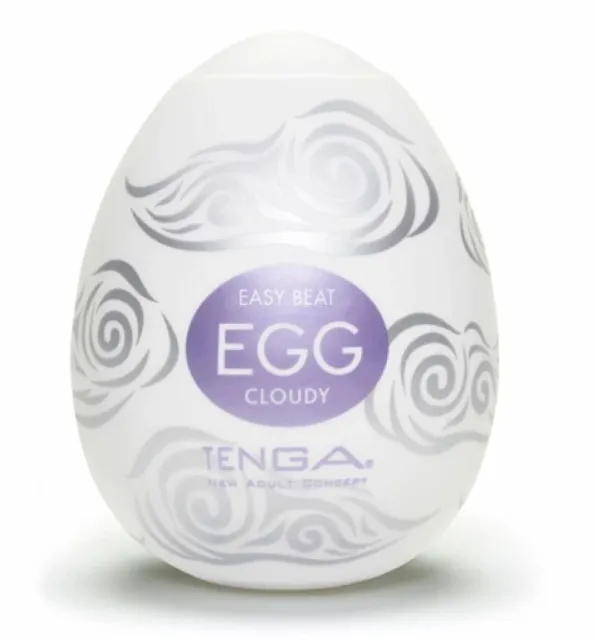 Мастурбатор яйце Tenga Egg Hard Boiled Cloudy (білий)