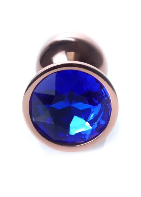 Boys of Toys Plug-Jewellery - Korek analny, Niebieski, 7 cm