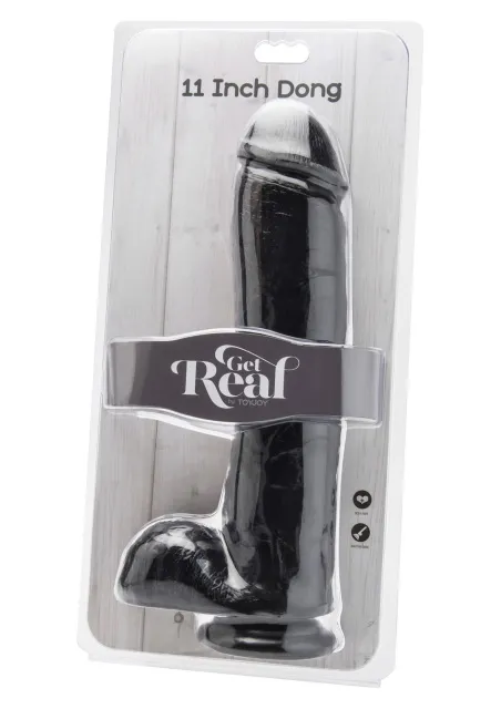 Фаллоимитатор Get Real 11 Inch Dong, 29 см (черный)