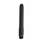 Силіконовий наконечник для анального душу Black Mont 5.9 Bum Douche Buddy, 15 см (чорний)