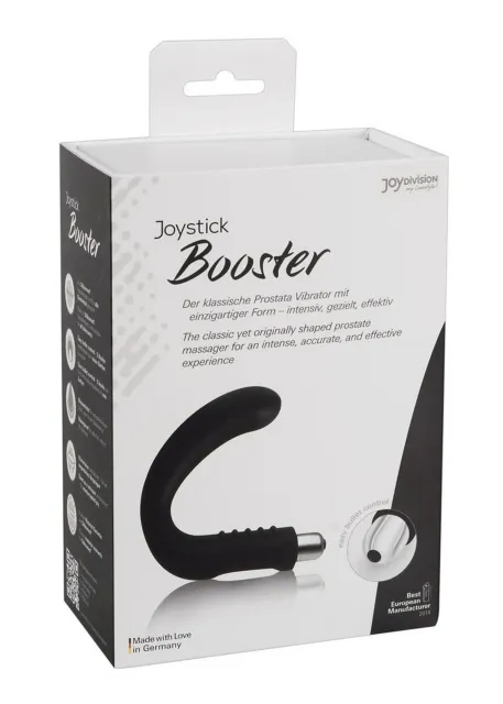 Стимулятор простаты JoyDivision Joystick Prostata Booster, 11 см (черный)