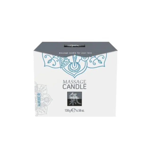 Массажная свеча Hot Shiatsu Massage Candle Amber, 130 г