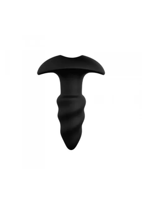 Анальный вибратор Elys Anal Bow Screw, 11.5 см (черный)