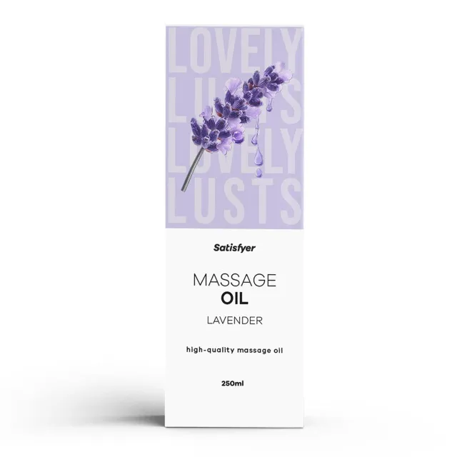 Массажное масло Satisfyer High-Quality Massage Oil лаванда, 250 мл