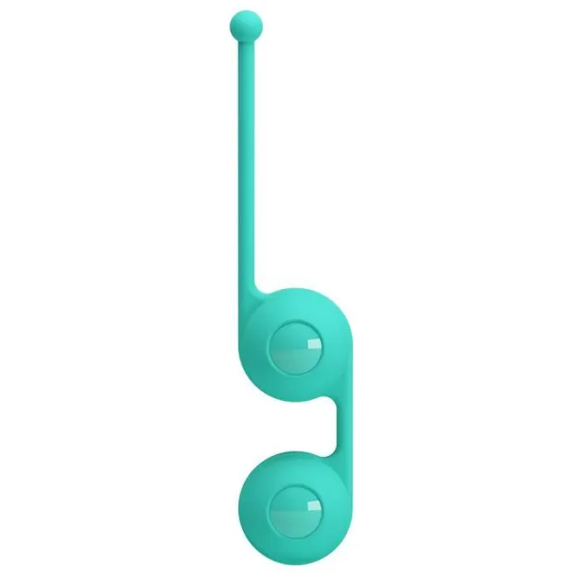 Вагинальные шарики Pretty Love Kegel Tighten Up Balls III, 17 см (мятный)