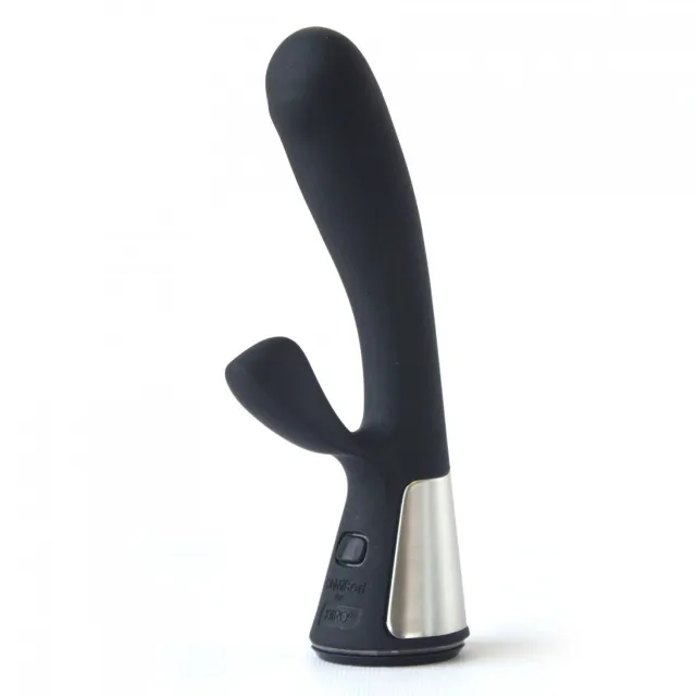 Вібратор-кролик Ohmibod Fuse for Kiiroo, 18 см (чорний)