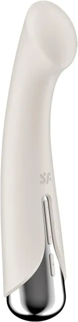 Satisfyer Spinning G-Spot 1 - Wibrator, Biały, 16, 5 cm