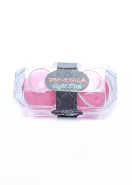 Вагинальные шарики Boss Series Duo Balls, 21 см (розовый)