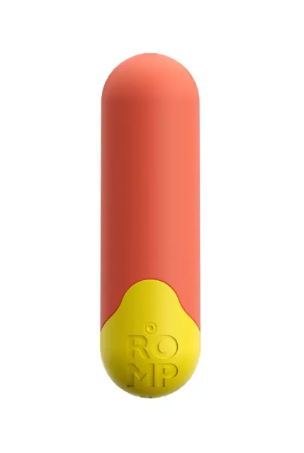 Romp Romp Riot - Wibrator łechtaczkowy, Pomarańczowy, 7 cm