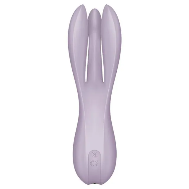 Satisfyer Threesome 2 -, Fioletowy, 14 cm