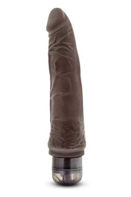 Вібратор Dr. Skin Cock Vibe 7", 21 см (коричневий)