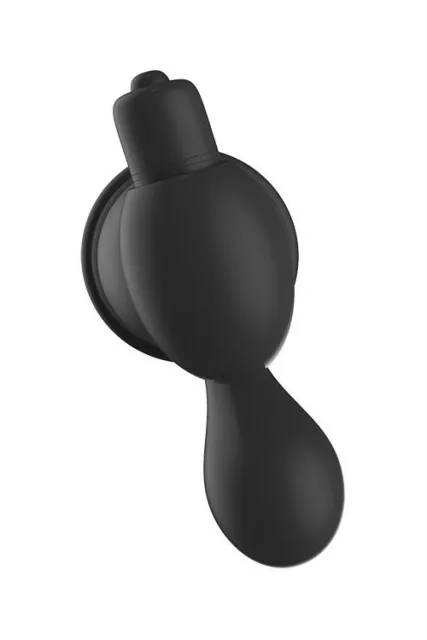 Помпа для сосков Pleasure Pumps Vibrating Nipple Teasers, 6.3 см (черный)
