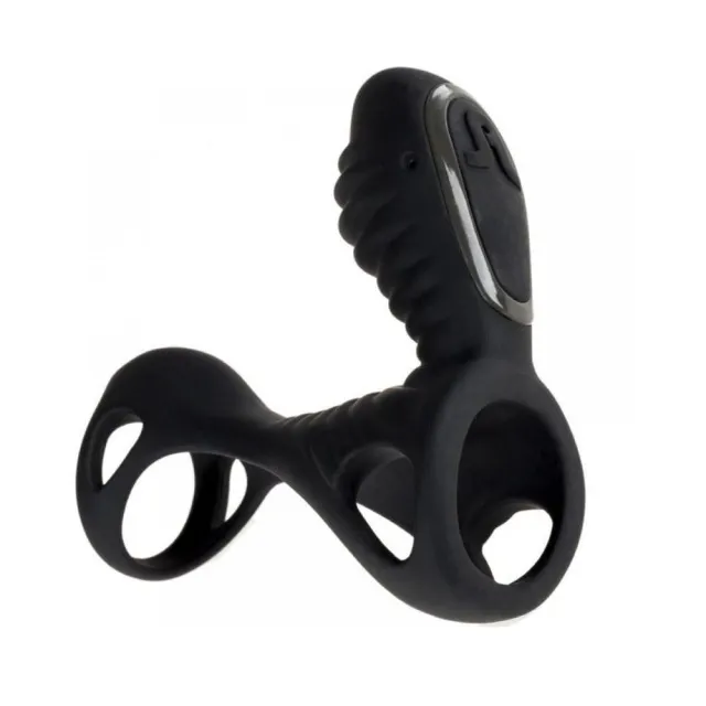Adrien Lastic Spartacus R - Nakładka na penisa, Czarny, 8 cm