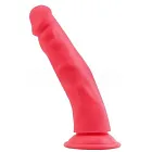 Deluxe Pure Nature Steven.R - Dildo, Czerwony, 22.5 cm