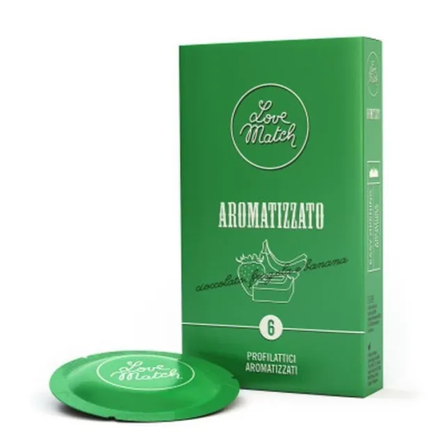 Презервативы Love Match Arromatizato, 6 шт