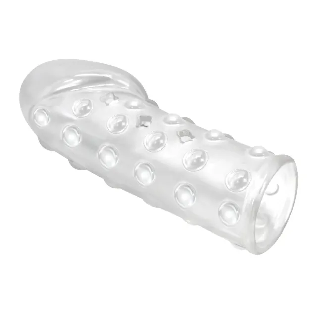 Насадка на пенис Pretty Love Penis Sleeve, 19.8 см (прозрачный)