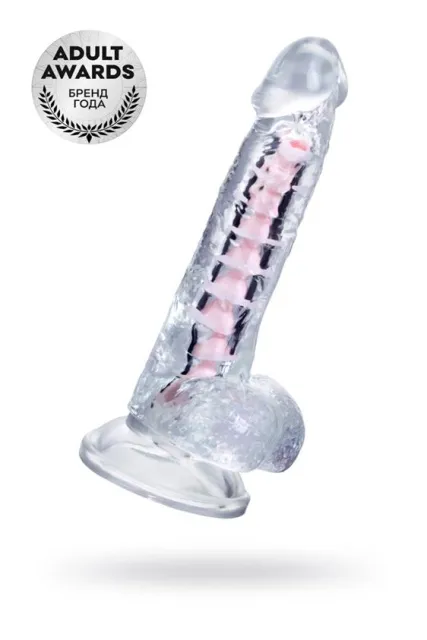 Фаллоимитатор A-Toys Paret, 18 см (прозрачный)
