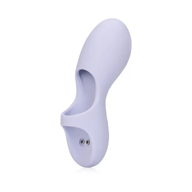 Вібратор на палець Loveline Silicone Finger, 10.7см (бузковий)