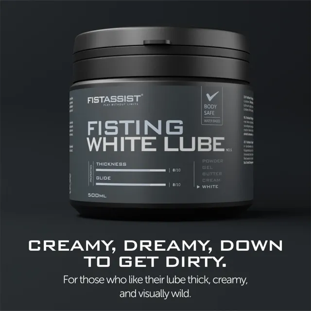 Смазка для фистинга Fist Assist Fisting White Lube, 500 мл