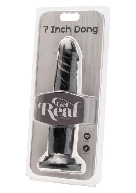 Фаллоимитатор ToyJoy Dong 7 inch, 18 см (черный)