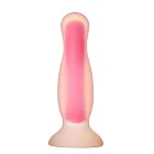 Анальна пробка Radiant Glow In The Dark, 14,5 см (рожевий)