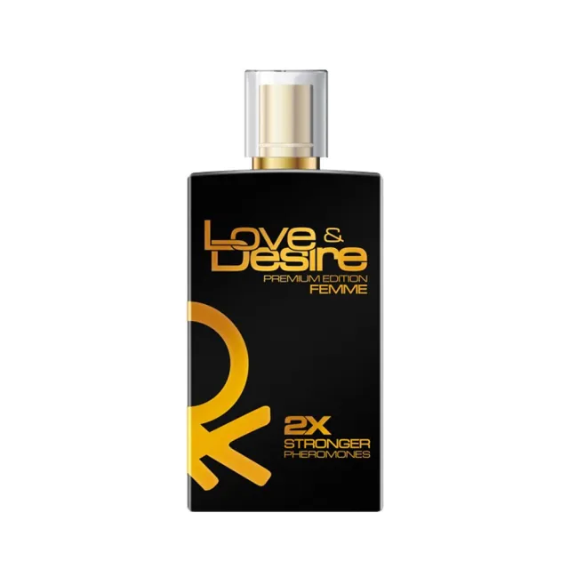 EROMED Love & Desire Premium Edition Femme - Perfumy damskie z feromonami, 100 ml