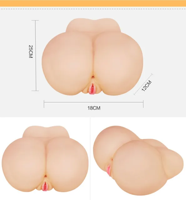 Реалистичный мастурбатор Lovetoy Feel Me Bare Perfect Pussy&Ass (телесный)