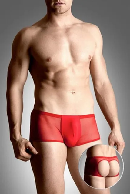 Чоловічі труси Softline Mens shorts 4493, M/L (червоний)