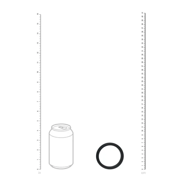 Эрекционное кольцо Levelz Wide O Silicone Cockring XXL, 5.5 см