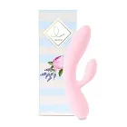 FeelzToys Lea Rabbit - Wibrator królik, Różowy, 20 cm