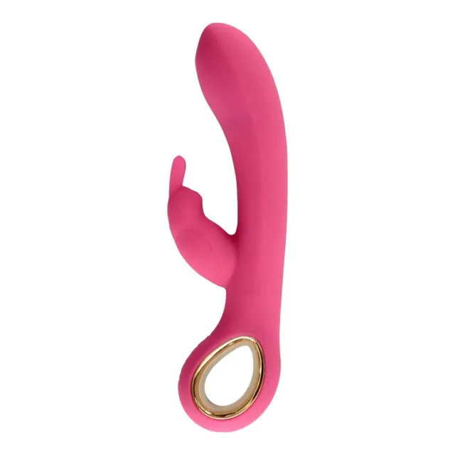 Вибратор-кролик Toyz4lovers Riscaldante Handy Grip Hot, 19 см (розовый)