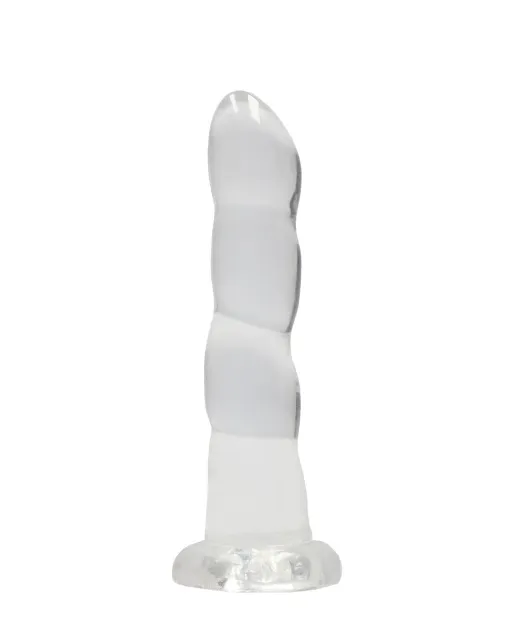 Фаллоимитатор RealRock Crystal Clear 7", 18 см (прозрачный)