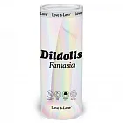 Неоновий фалоімітатор Love To Love Dildolls Fantasia, 14,8 см (райдужний)