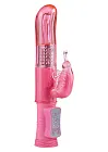 Вибратор-кролик Toy Joy Happy Hugging Butterfly, 22,5 см (розовый)