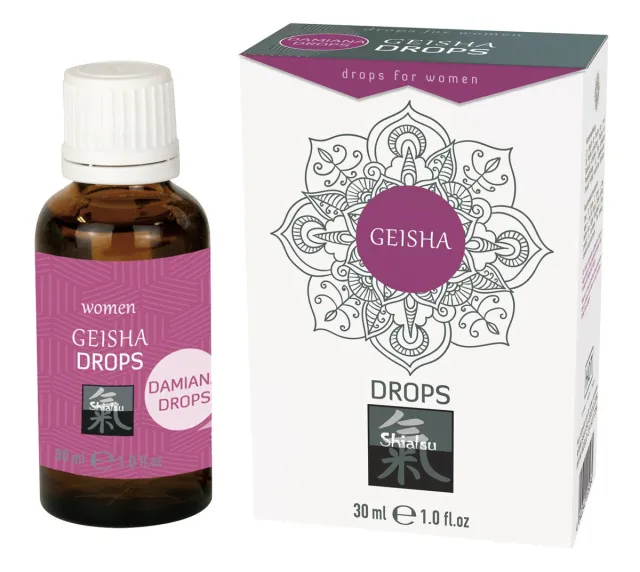 Капли Hot Geisha Drops, 30 мл