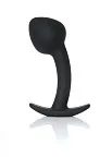 Анальна пробка B-Series HeavyFun Curved L, 10.5 см (чорний)