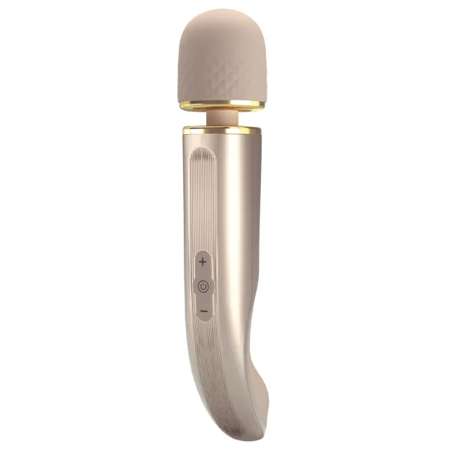 Вібромасажер Pretty Love Interesting Massager, 29 см (золотий)