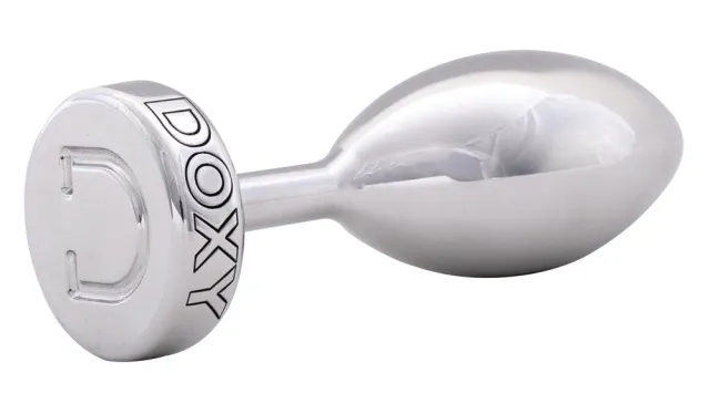 Анальна пробка Doxy Butt Plug Smooth, 11 см (сріблястий)
