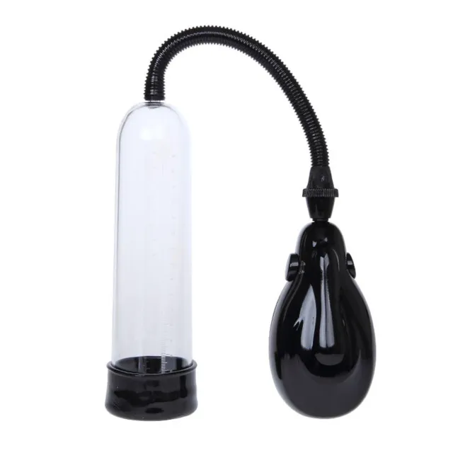 BAILE Automatic air pump machine - Pompka do penisa, Przezroczysty, 24.5 cm