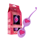 Вагінальні кульки FeelzToys Desi Love Balls, 16 см (фіолетовий)