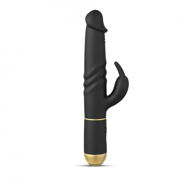 Вибратор-кролик Dorcel Furious 2.0, 27 см (черный)
